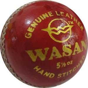 WASAN Leather Cricket Ball - Size: Standard
