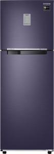 Samsung 321 L Frost Free Double Door 3 Star (2019) Convertible Refrigerator(Pebble Blue, RT34M3743UT/HL)