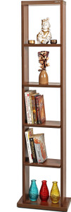 Bluewud Walten Engineered Wood Open Book Shelf