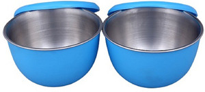 Lavi Round set 2 Swastik Stainless Steel Kitchen King Bowl Stainless Steel Bowl Set