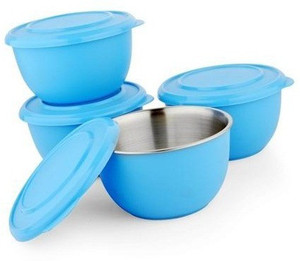 Lavi Blue Stainless Steel Bowl Set