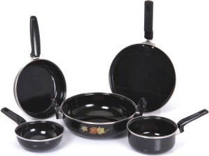 Blooming India Blooming India Cookware Set of 5 Non Stick Cookware Set