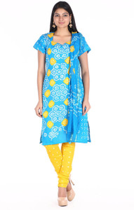 Soundarya Cotton Polyester Blend Printed Salwar Suit Dupatta Material