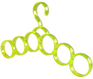 Swarish Multifunctional 6 Circles Scarf Belt Ties Towel Hanger Scarf Organizer