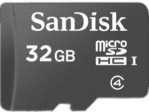 SanDisk SDSDQM-032G-B35 32 GB MicroSD Card Class 4 48 MB/s  Memory Card