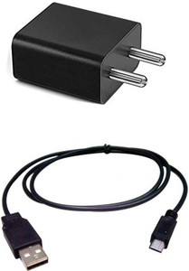 Trost 2Amp Black Charger & Data Cable for L_yf Wnd 7S Mobile Charger