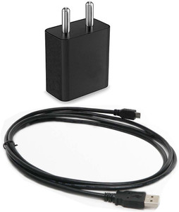 Trost 2A Black Wall Charger/Adapter & Data Cable For Gnee Elife S5.5 Mobile Charger