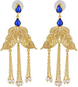 Tistabene Retails LLP Contemporary Indo Western Chunky Danglers Alloy Dangle Earring