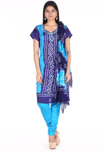 Soundarya Cotton Polyester Blend Printed Salwar Suit Dupatta Material