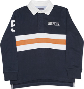 Tommy Hilfiger Boys Striped Cotton T 