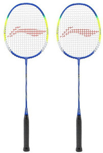 Li-Ning Q50 Badminton Strung Racket - Pack of 2 G5 Strung