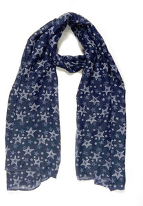 Stylezee Printed Poly Cotton Girls Scarf