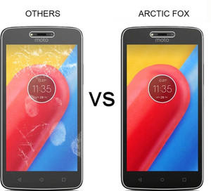 Glasgow Tempered Glass Guard for Motorola Moto C Plus