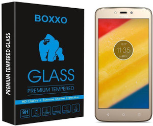 Boxxo Tempered Glass Guard for Motorola Moto C Plus