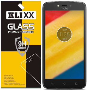 Klixx Tempered Glass Guard for Moto C Plus (5 inch)