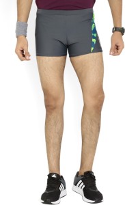 Reebok Printed Men's Grey Swim Shorts