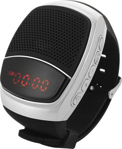 Buy Axxis Wireless Bluetooth Watch Speaker with Mic Support Silver 3 W Portable Bluetooth Speaker Online from Flipkart