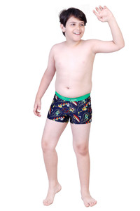 Rovars Geometric Print Boys Swimsuit