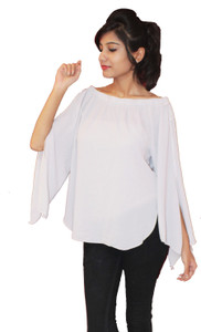 Zebra Path Casual Full Sleeve Solid Women's Pink Top