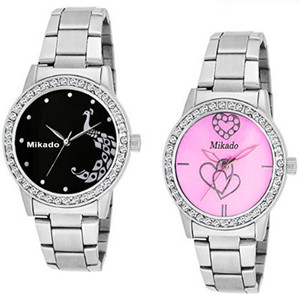 Mikado Premium Quality Casual and party wear analogue combo watches for Girls And Women Analog Watch - For Girls