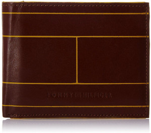 Tommy Hilfiger Men Brown Artificial Leather Wallet