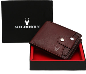 WildHorn Men Brown Genuine Leather Wallet