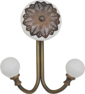 Casa Decor Cabinet , Bathroom Towel , Hat, Key, Clothes Holder 2 - Pronged Hook