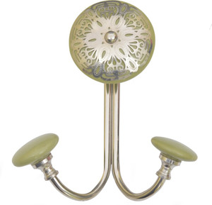 Casa Decor Cabinet , Bathroom Towel , Hat, Key, Clothes Holder 2 - Pronged Hook
