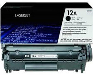 HP HP 12A black Single Color Toner