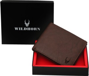 WildHorn Men Brown Genuine Leather Wallet
