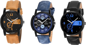 fonce multi colour dial watch Analog Watch - For Boys