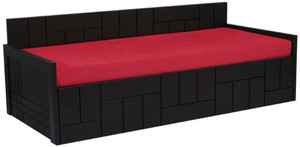 Auspicious Home Nelson (No Pillow) Double Fabric Sofa Bed
