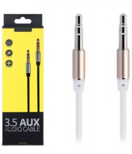 VibeX ® Durable Gilded Plug 3.5mm Auxiliary Cord Audio Conversion Line AUX AUX Cable