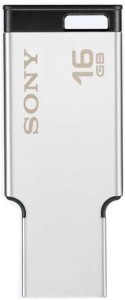 Sony USM16MX 16 GB Pen Drive(Grey)