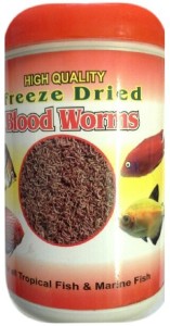 toya blood worms 20 gm barbecue 20 g dry fish food