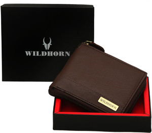 WildHorn Men Brown Genuine Leather Wallet