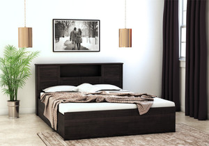 HomeTown Bali Bolton Engineered Wood King Bed With Storage