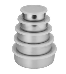 Sayee Bowl BEFJU Set of 5 Stainless Steel Bowl Stainless Steel Bowl Set