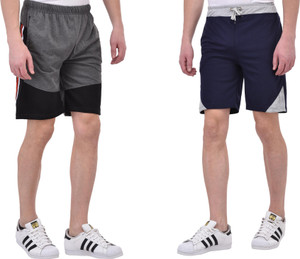 Tej Star Solid Men's Multicolor Running Shorts