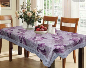 Kuber Industries Printed 6 Seater Table Cover