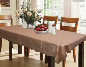 Kuber Industries Printed 6 Seater Table Cover