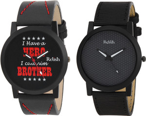 Relish RE-1143COM Gifts for Brother Analog Watch - For Boys