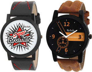 Relish RE-1130COM Gifts for Brother Analog Watch - For Boys