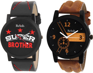Relish RE-1133COM Gifts for Brother Analog Watch - For Boys