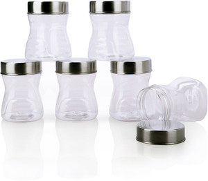Steelo 12 Pieces PET - Sobo - 550 ml, 250 ml, 1200 ml Plastic Food Storage