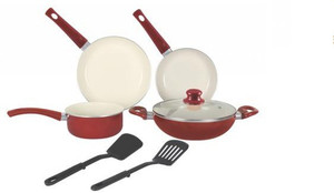 Alda Ceramic Coating Cookware Gift Set - 7 Pcs. Cookware Set