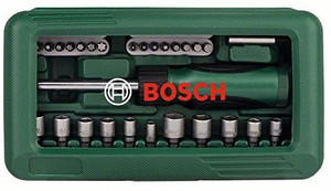 Bosch 46 Piece Screwdriver Set (Black and Silver)