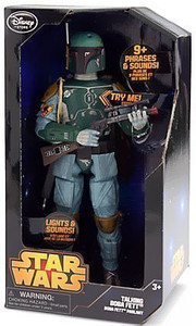 5star Td Star Wars Exclusive 13 5 Inch Talking Figure Boba Fett Lights Sounds Multicolor