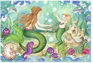 Melissa and sale doug mermaid puzzle