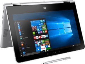 HP Pavilion x360 Core i3 7th Gen - (4 GB/1 TB HDD/Windows 10 Home) 11-ad022TU 2 in 1 Laptop(11.6 inch, Silver, 1.39 kg)